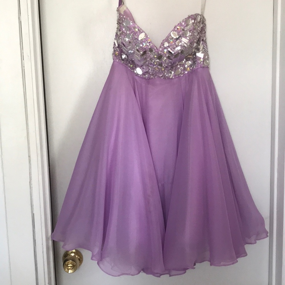 Lilac formal dress